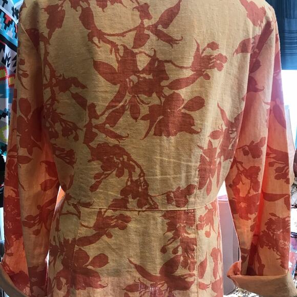 Two Star Dog S linen top - Picture 5 of 7